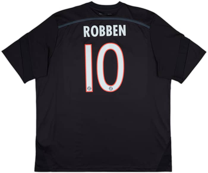 2014-15 Bayern Munich Third Shirt Robben #10 - 8/10 - (XXL)