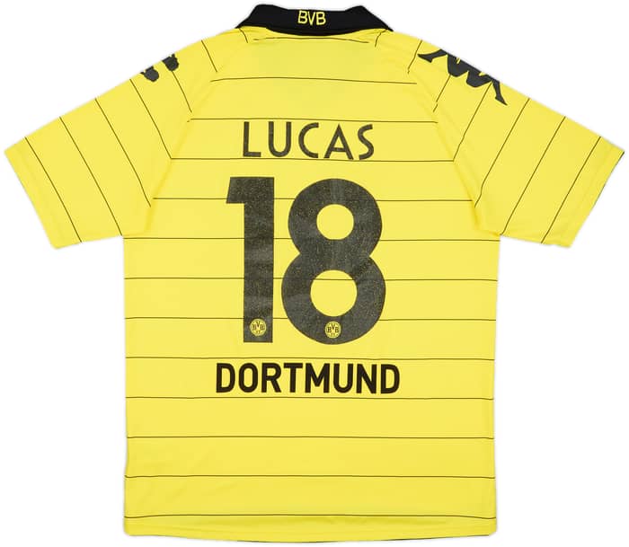 2010-11 Borussia Dortmund Home Shirt Lucas #18 - 5/10 - (XL)