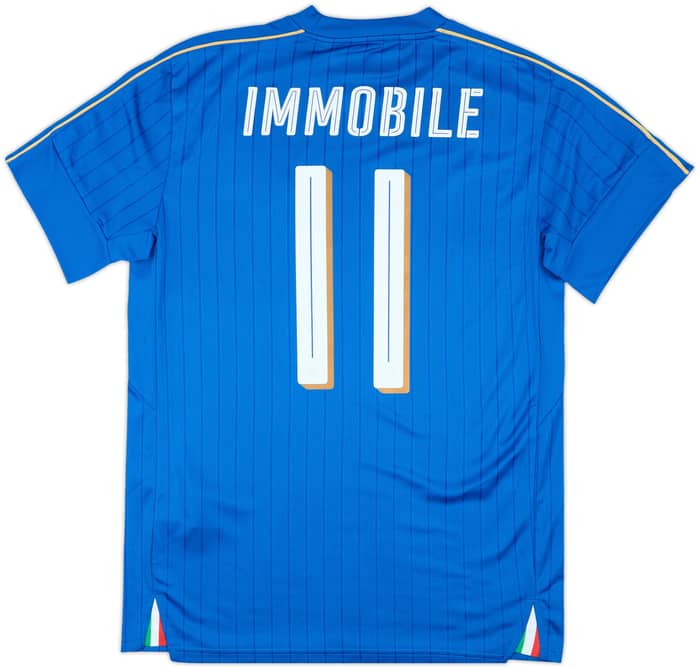 2016-17 Italy Home Shirt Immobile #11 - 10/10 - (M)