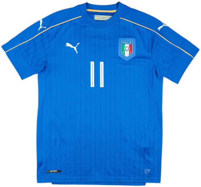 2016-17 Italy Home Shirt Immobile #11 - 10/10 - (M)