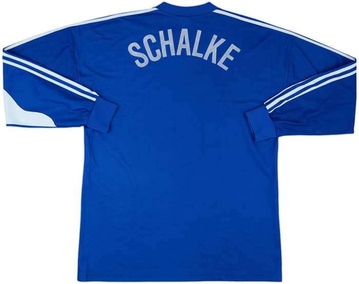 1991-92 Schalke Home L/S Shirt - 8/10 - (L)