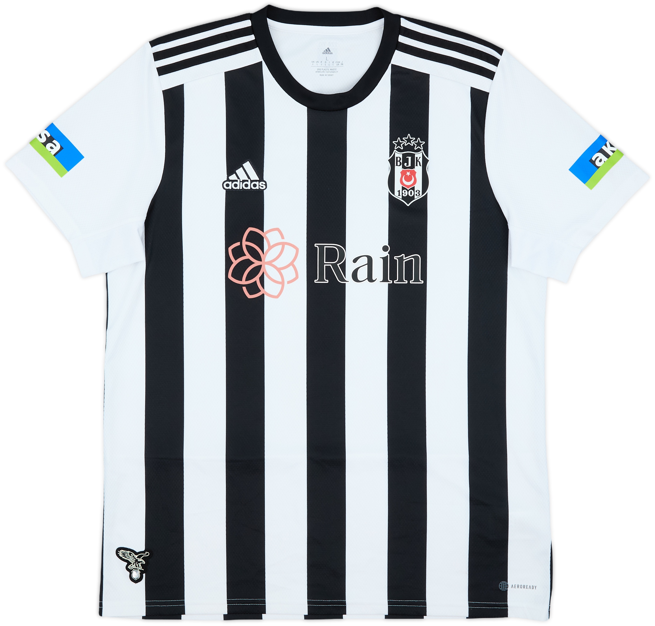 2022-23 Besiktas Away Shirt - 10/10 - (L)