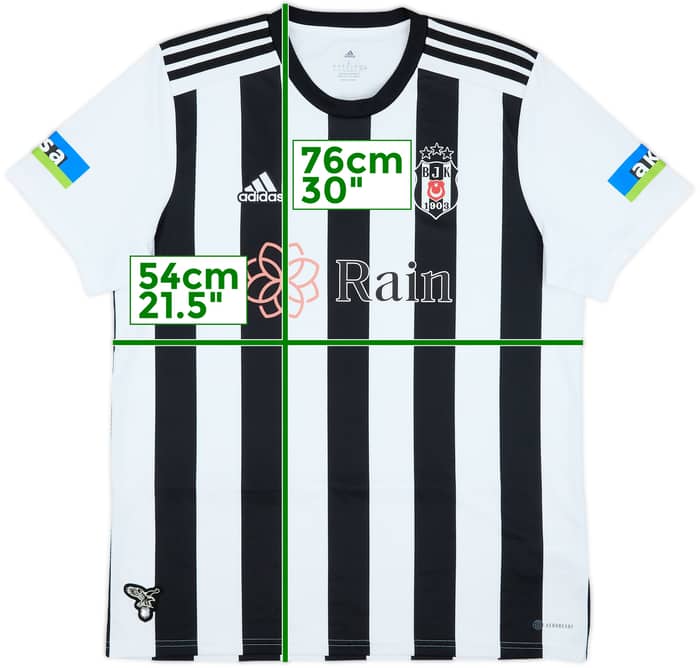2022-23 Besiktas Away Shirt - 10/10 - (L)