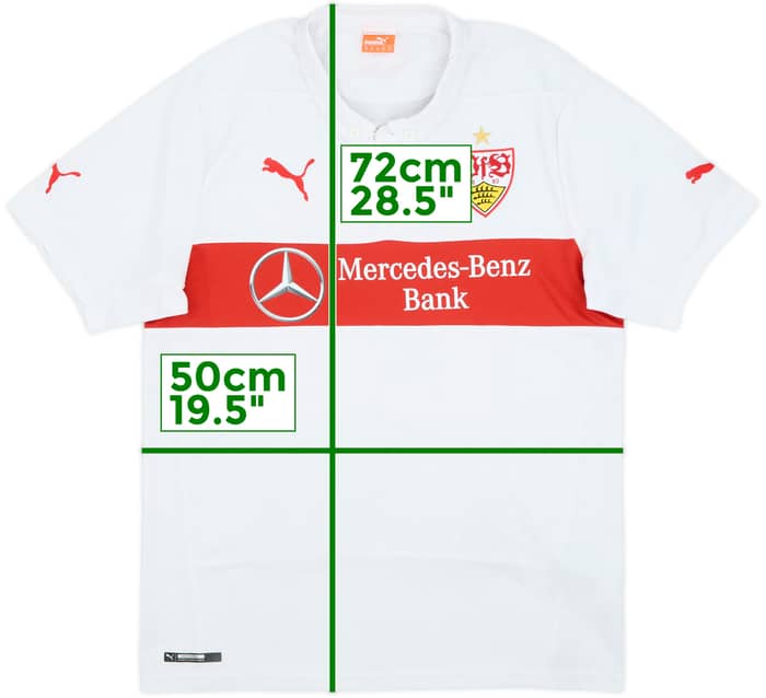 2014-15 Stuttgart Home Shirt #23 - 5/10 - (M)
