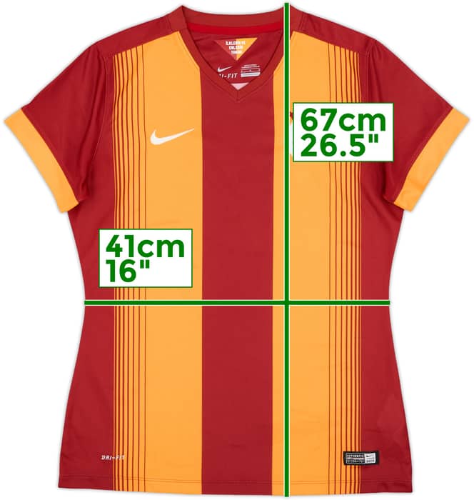 2014-15 Galatasaray Home Shirt - 9/10 - (Women's M)