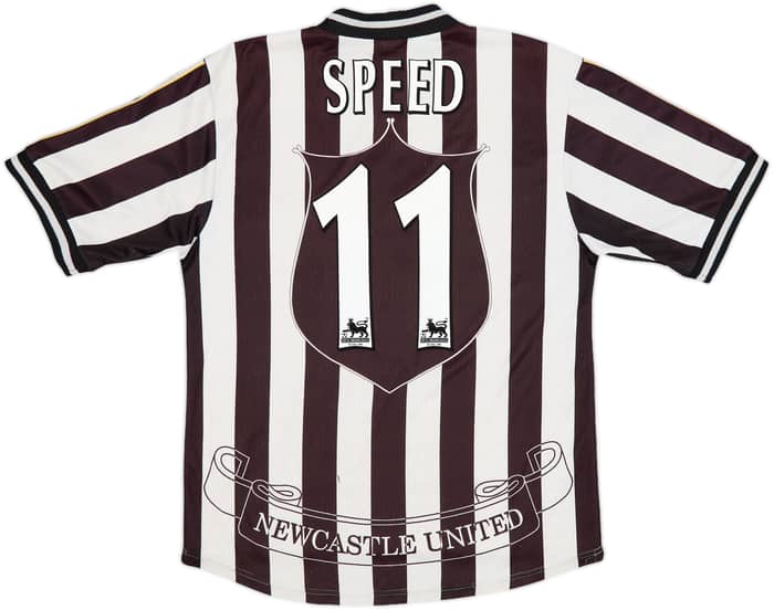 1997-99 Newcastle Home Shirt Speed #11 - 6/10 - (L)