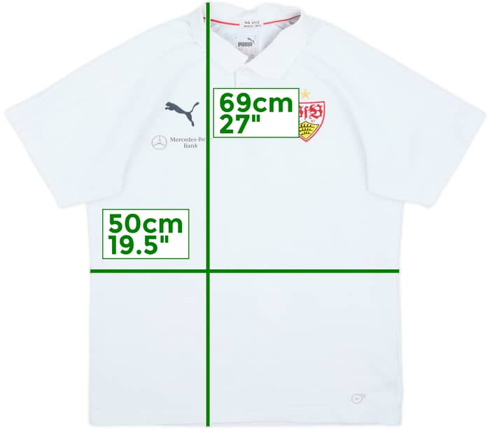 2014-15 Stuttgart Puma Polo Shirt - 8/10 - (L)