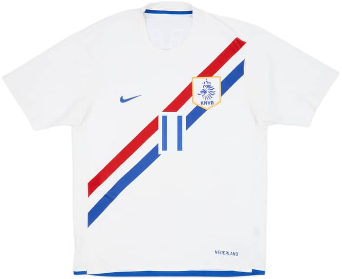 2006-08 Netherlands Away Shirt Robben #11 - 6/10 - (L)