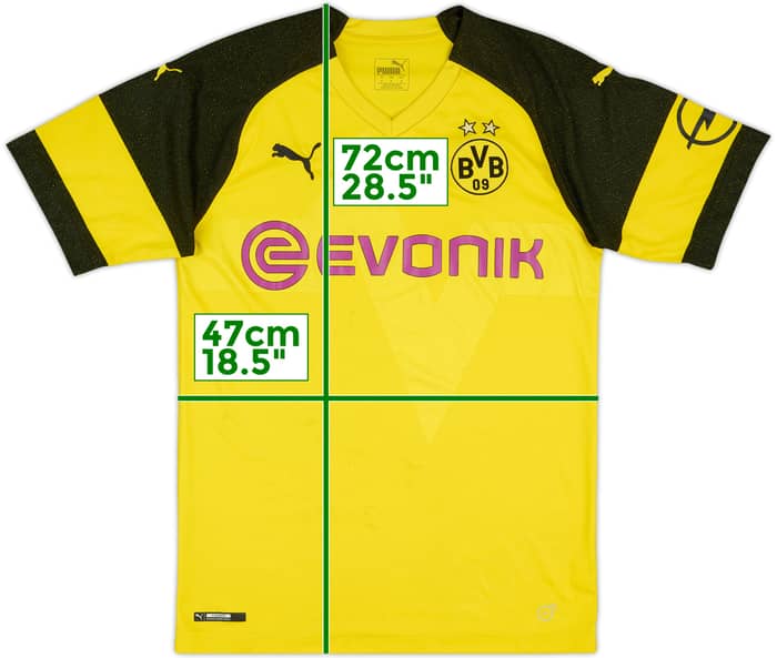 2018-19 Borussia Dortmund Home Shirt - 5/10 - (M)