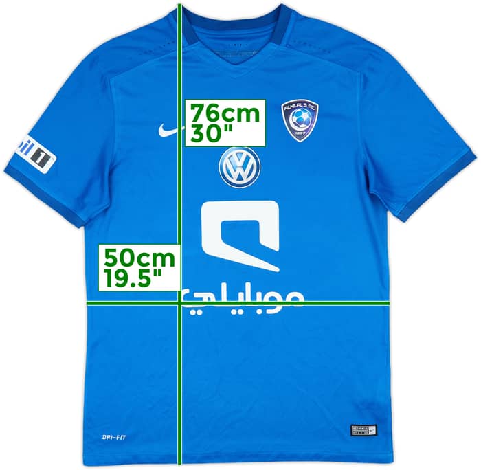 2015-16 Al Hilal Home Shirt - 9/10 - (M)