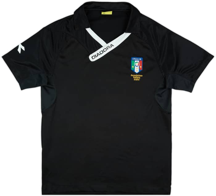 2010s Italy Diadora Referee Shirt - 7/10 - (S)