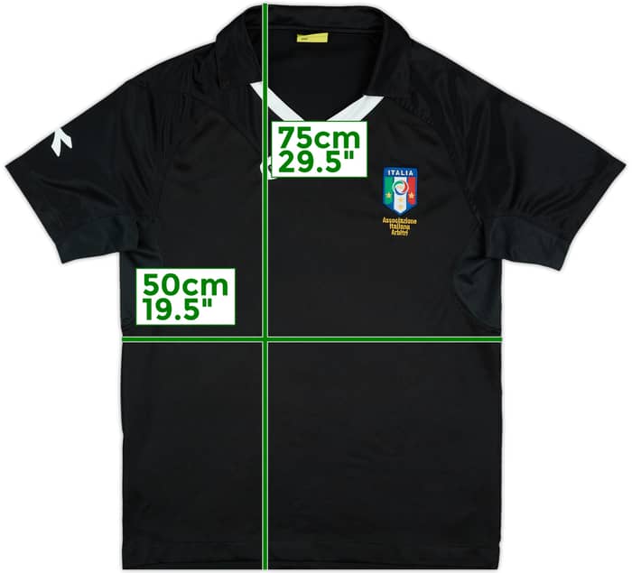 2010s Italy Diadora Referee Shirt - 7/10 - (S)