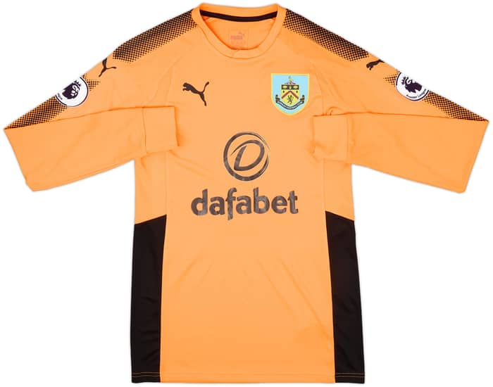 2017-18 Burnley GK Shirt Heaton #1 - 9/10 - (S)