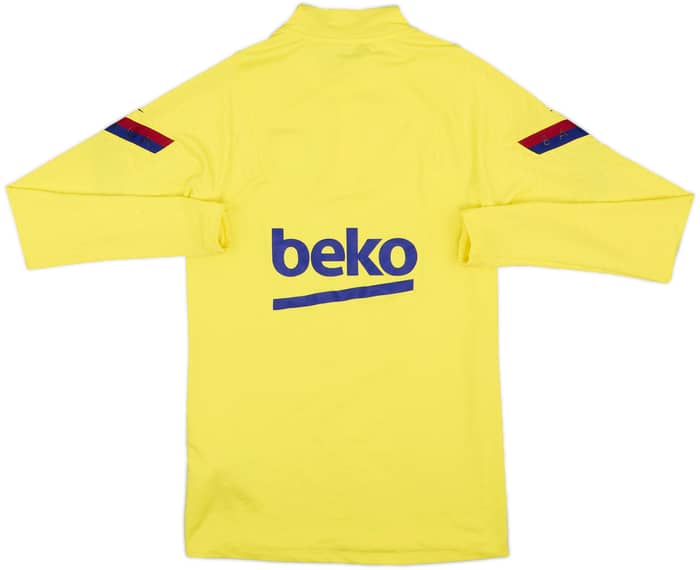 2020-21 Barcelona Nike 1/4 Zip Training Top - 8/10 - (S)
