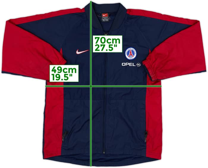 1999-00 Paris Saint-Germain Nike Track Jacket - 7/10 - (M.Boys)