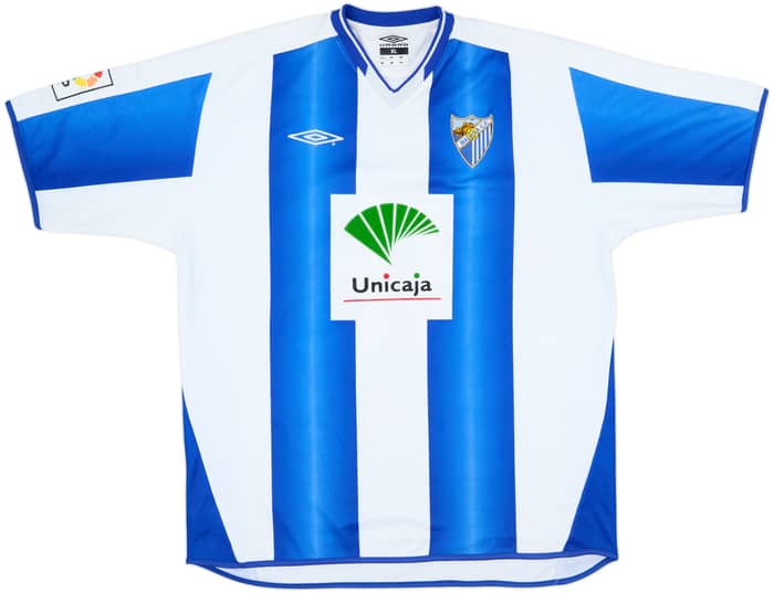 2003-04 Malaga Home Shirt I.Hernandez #36 - 5/10 - (XL)