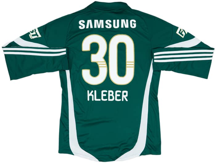 2009-10 Palmeiras Home L/S Shirt Kleber #30 - 8/10 - (M)