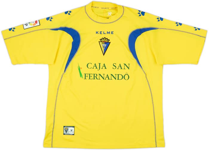 2005-06 Cadiz Home Shirt - 8/10 - (XL)