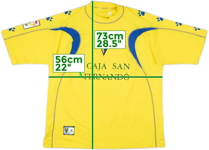 2005-06 Cadiz Home Shirt - 8/10 - (XL)