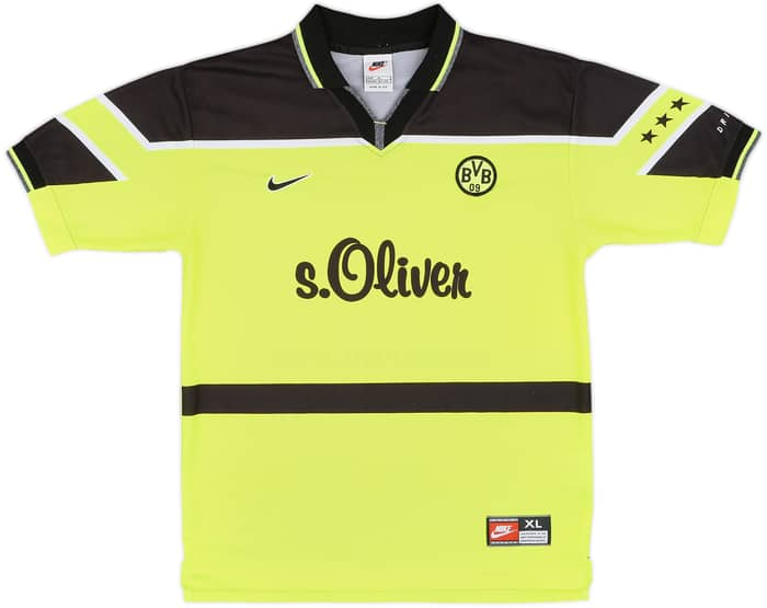 1997-98 Borussia Dortmund Home Shirt - 8/10 - (XL.Boys)