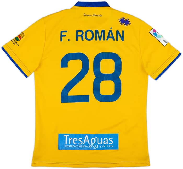 2015-16 AD Alcorcon Home Shirt F.Roman #28 - 9/10 - (XL)