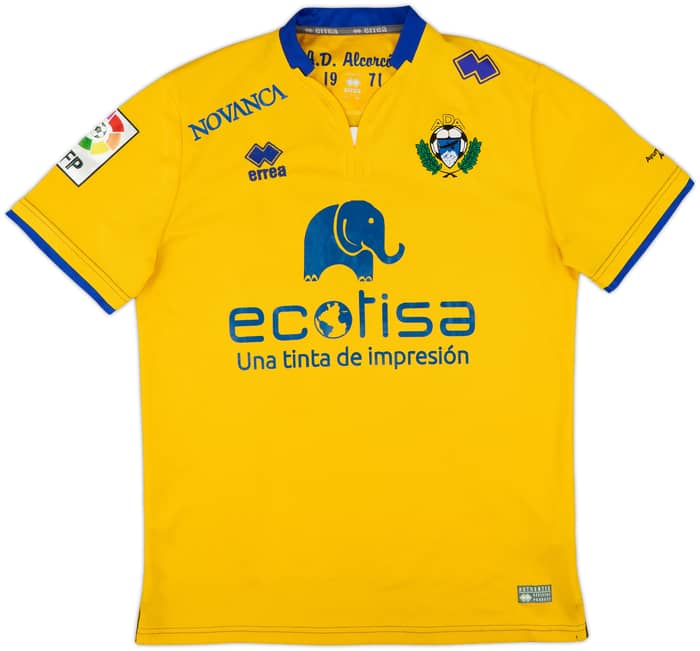 2015-16 AD Alcorcon Home Shirt F.Roman #28 - 9/10 - (XL)