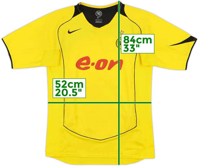 2004-05 Borussia Dortmund Home Shirt - 6/10 - (L.Boys)