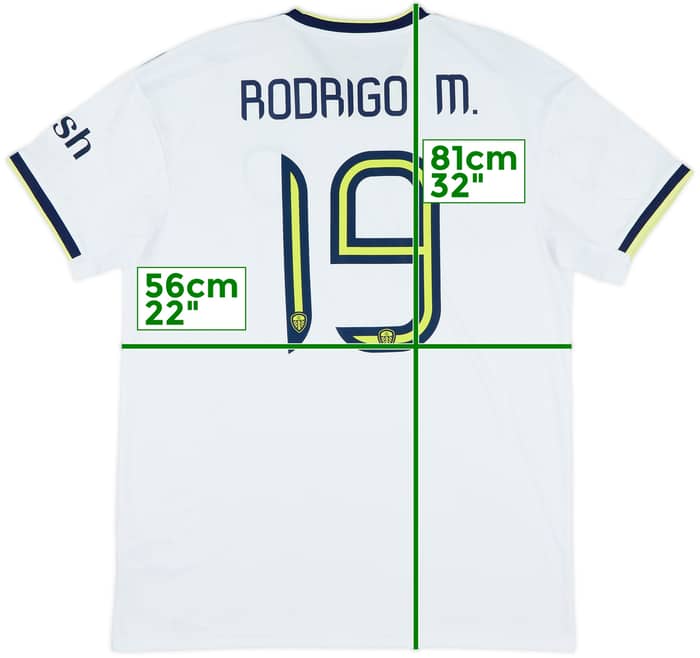 2022-23 Leeds United Home Shirt Rodrigo M. #19 - 10/10 - (L)