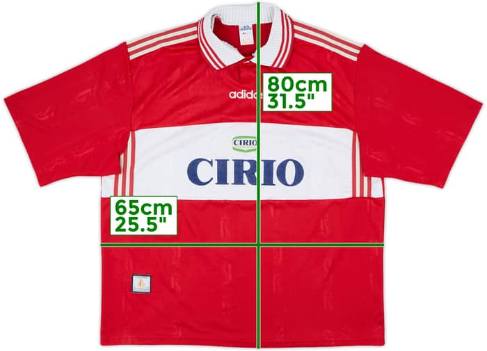 1997-98 Standard Liege Home Shirt - 8/10 - (XXL)