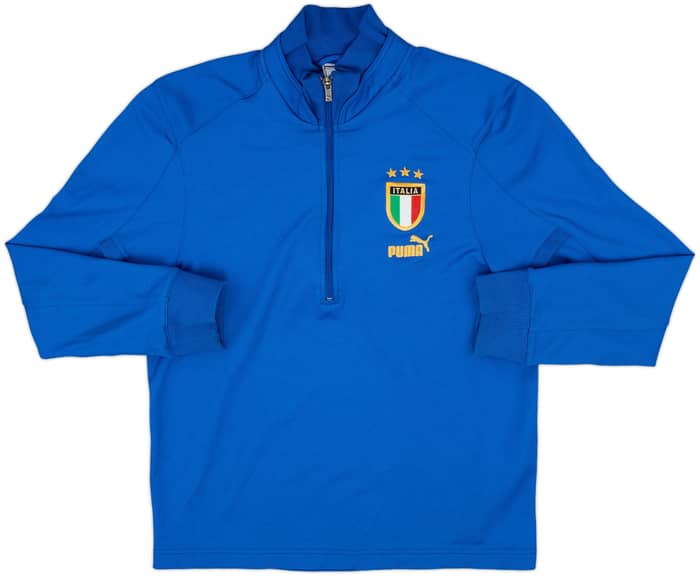 2004-05 Italy Puma 1/4 Zip Drill Top - 8/10 - (L)
