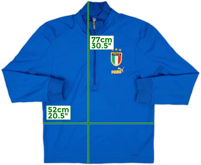 2004-05 Italy Puma 1/4 Zip Drill Top - 8/10 - (L)