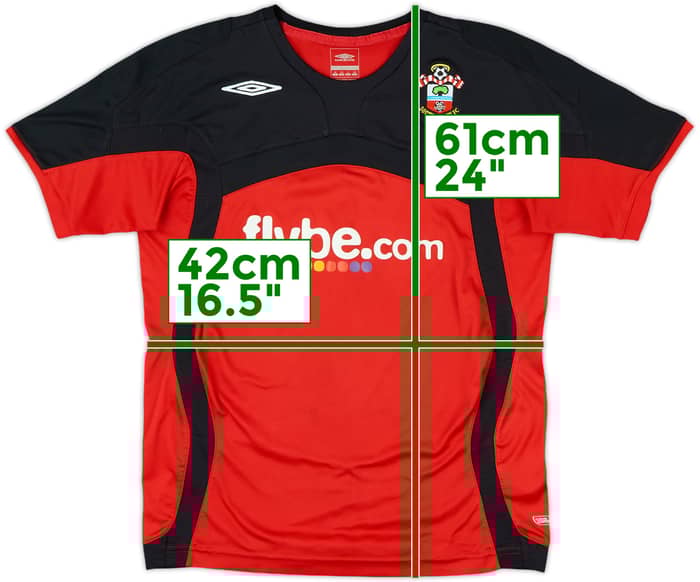 2008-09 Southampton Umbro Training Shirt - 6/10 - (L.Boys)