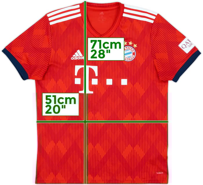 2018-19 Bayern Munich Home Shirt - 4/10 - (M)