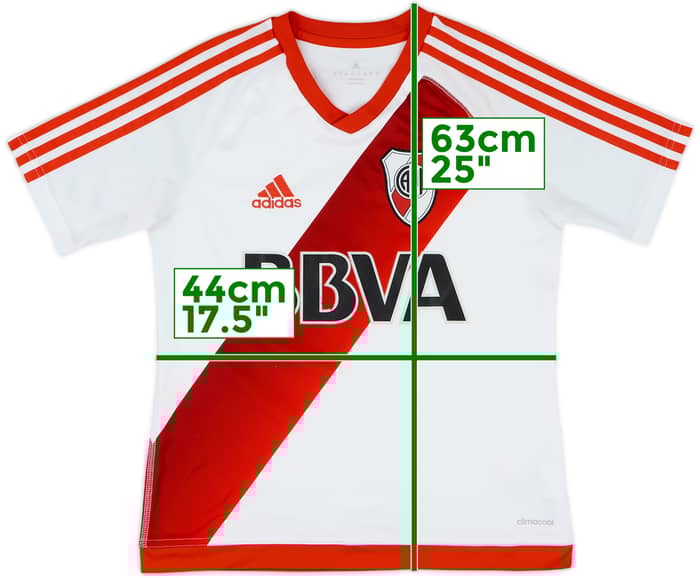 2016-17 River Plate Home Shirt - 7/10 - (L.Boys)