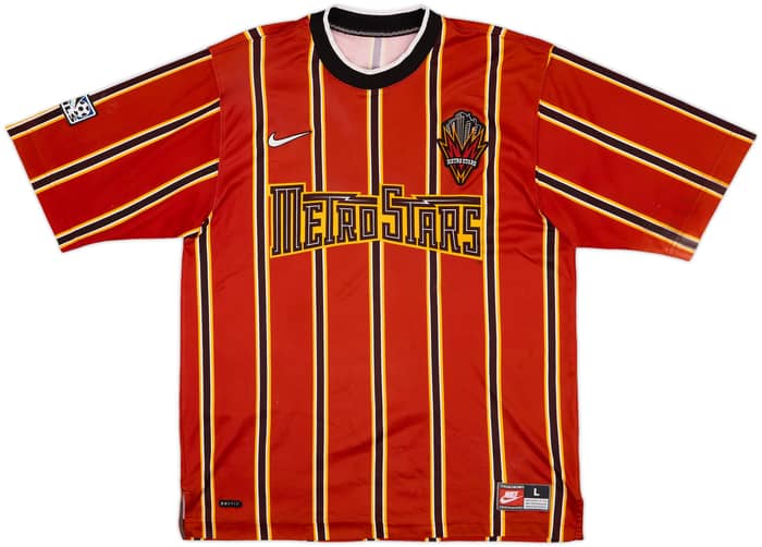 1998-99 NY/NJ Metrostars Home Shirt - 6/10 - (L)
