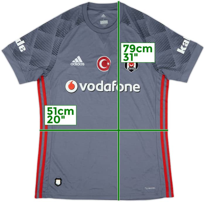 2017-18 Besiktas Third L/S Shirt - 5/10 - (L)