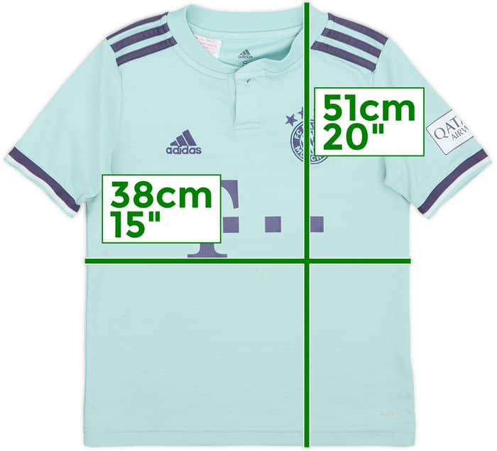 2018-19 Bayern Munich Away Shirt - 7/10 - (S.Boys)