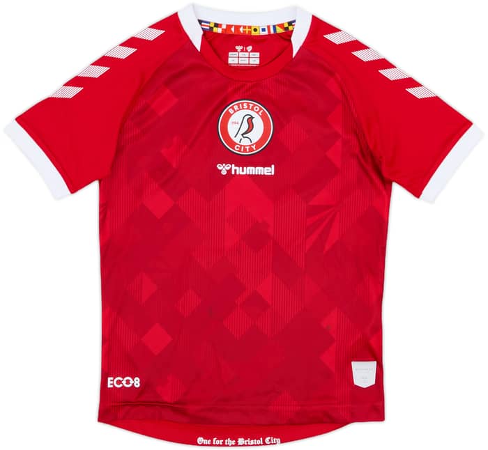 2021-22 Bristol City Home Shirt - 7/10 - (M.Boys)