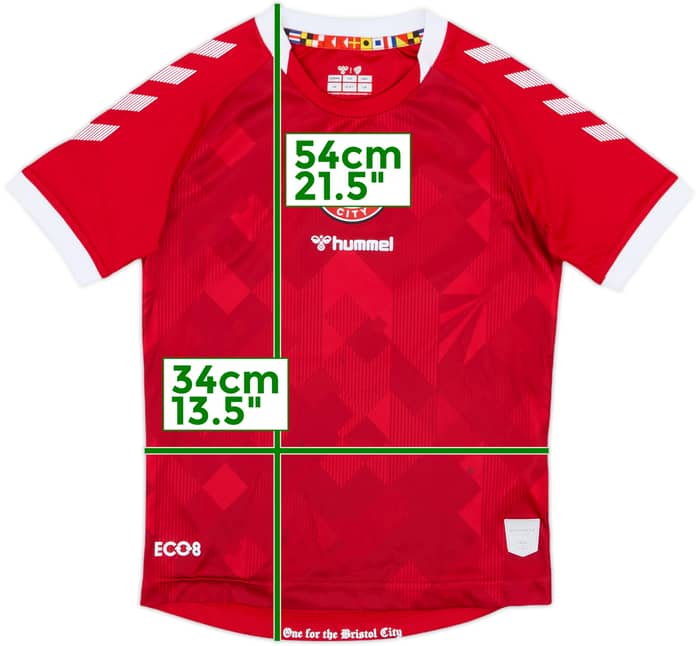 2021-22 Bristol City Home Shirt - 7/10 - (M.Boys)