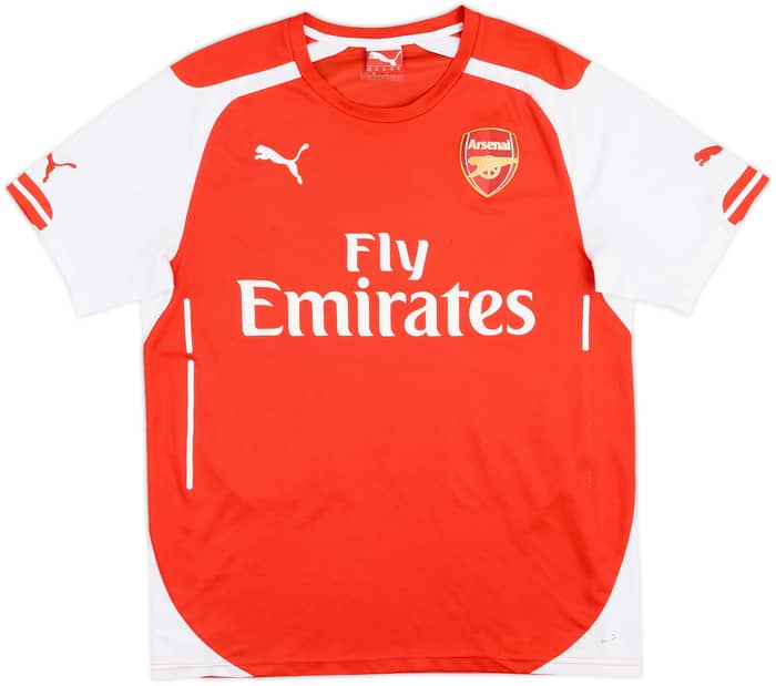 2014-15 Arsenal Home Shirt Arteta #8 - 5/10 - (M)