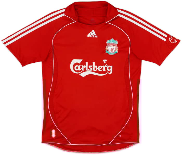 2006-08 Liverpool Home Shirt Alonso #14 - 6/10 - (S)