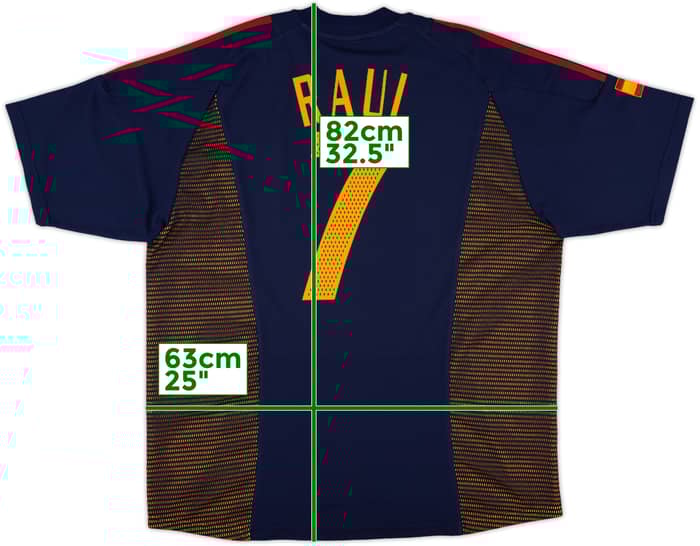 2002-04 Spain Third Shirt Raul #7 - 10/10 - (XL)
