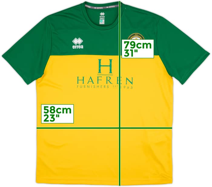 2022-23 Llanidloes Town Home Shirt - 10/10 - (XXL)