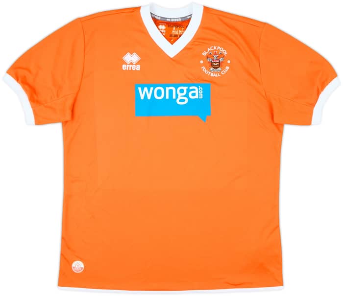 2013-15 Blackpool Home Shirt Aldred #15 - 8/10 - (XL)