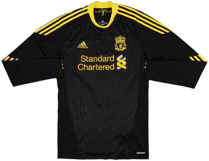 2010-11 Liverpool Player Issue TechFit Third L/S Shirt Torres #9 - 8/10 - (XL)