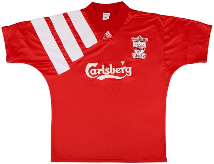 1992-93 Liverpool Centenary Home Shirt - 9/10 - (L/XL)