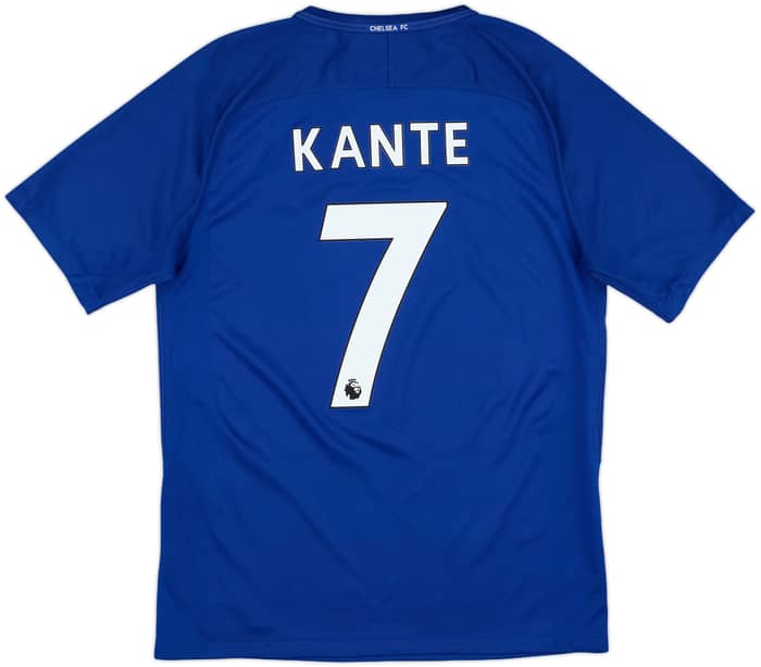 2017-18 Chelsea Home Shirt Kante #7 - 8/10 - (L)