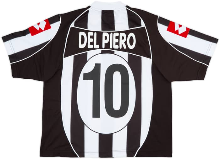 2002-03 Juventus Home Shirt Del Piero #10 - 9/10 - (L)