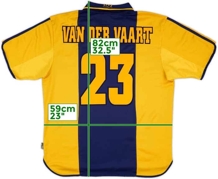 2000-01 Ajax Centenary Away Shirt Van Der Vaart #23 - 8/10 - (XL)