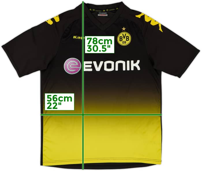 2011-12 Borussia Dortmund Away Shirt - 6/10 - (L)